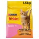 obrázok 1 z Friskies Junior granule pre mačiatka kura a morka, mlieko, zelenina 1,5 kg