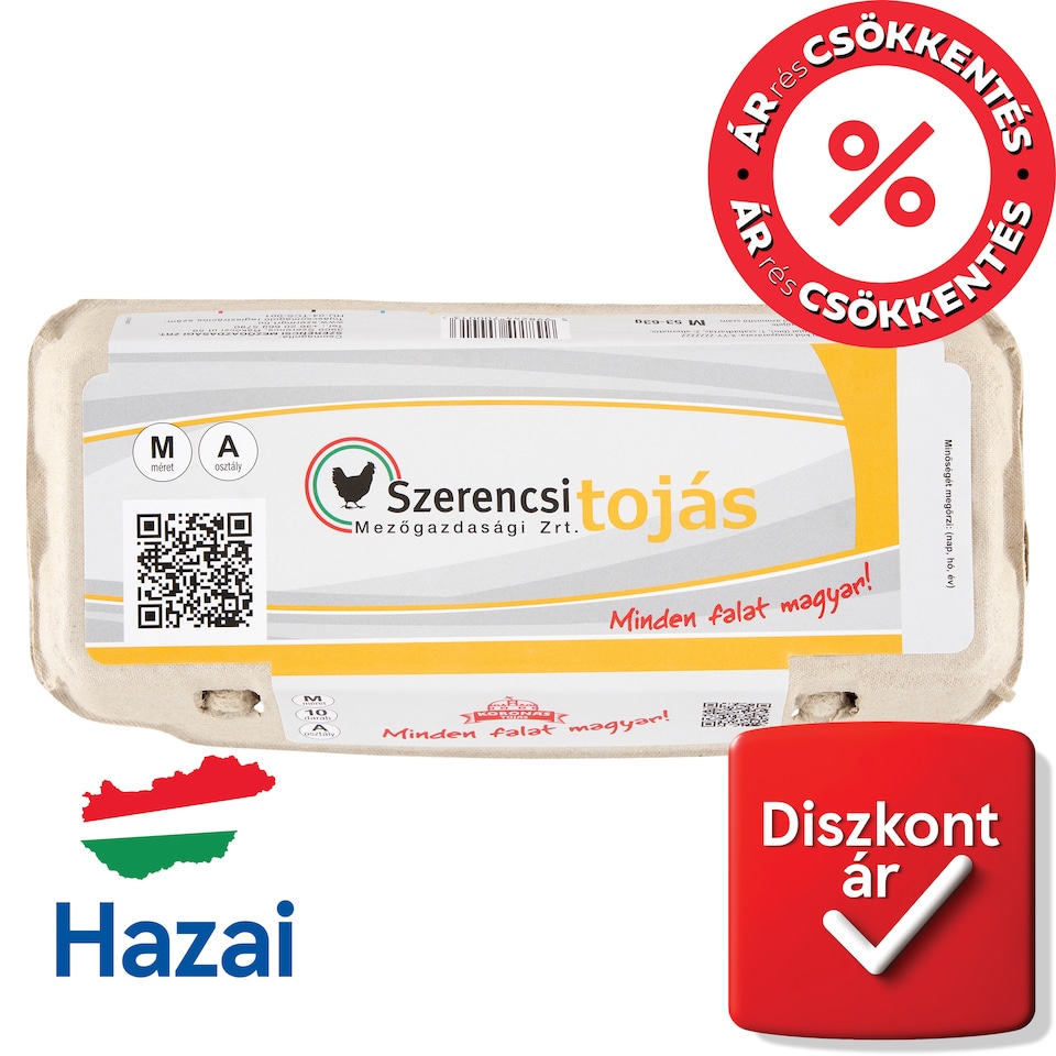 Szerencsi tojás M 10 db