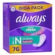 Obrázek 2 pro produkt Always Daily Fresh Normal, Se svěží vůní 76 ks