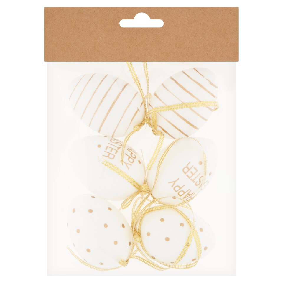 hanmar Hanging Eggs 6 cm 6 pcs