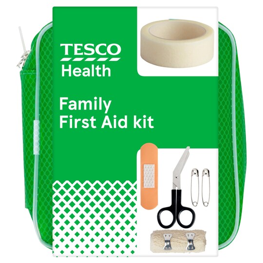 Tesco Health Family First Aid Kit Tesco Groceries