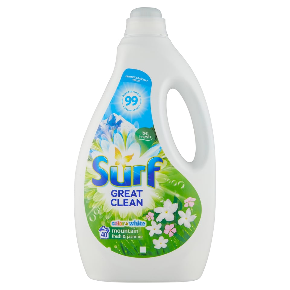 Obrázek 1 pro produkt Surf Color+White Mountain Fresh prací gel 40 praní 2l