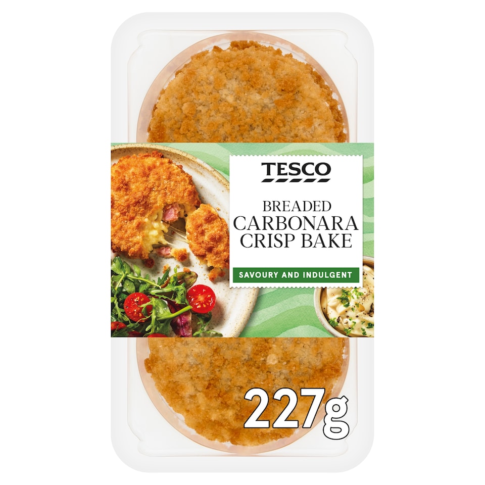 Tesco Carbonara Crisp Bake 227g