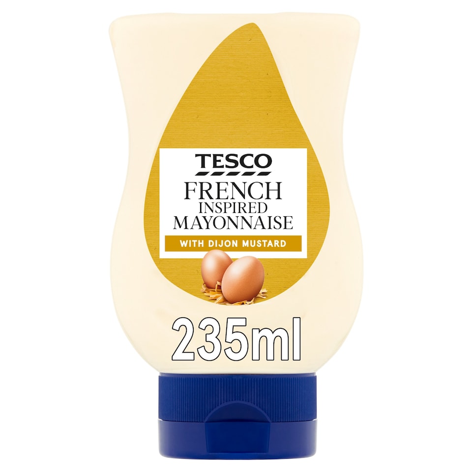 Tesco French Mayonnaise 235Ml Tesco Groceries