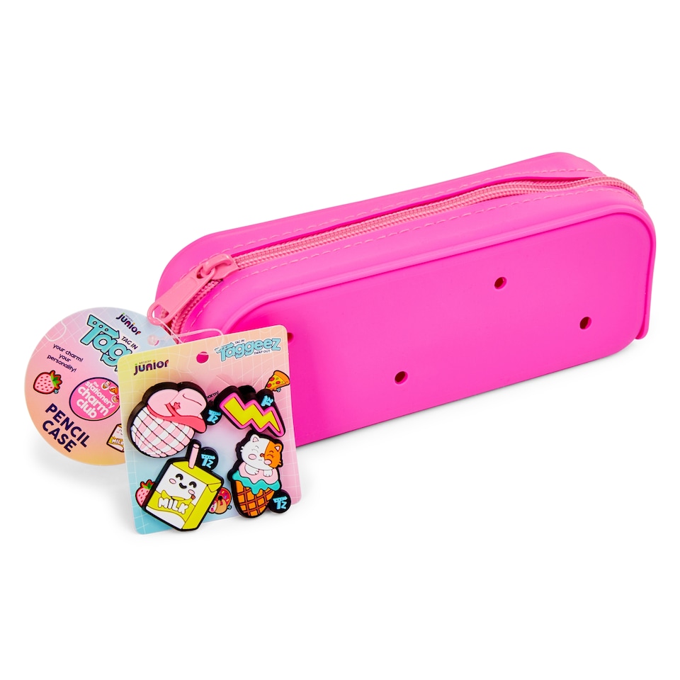 image 1 of Taggeez Pencil Case Pink