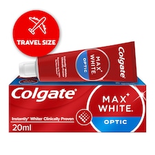 Colgate Max White One Optic Whitening Travel Toothpaste 20ml