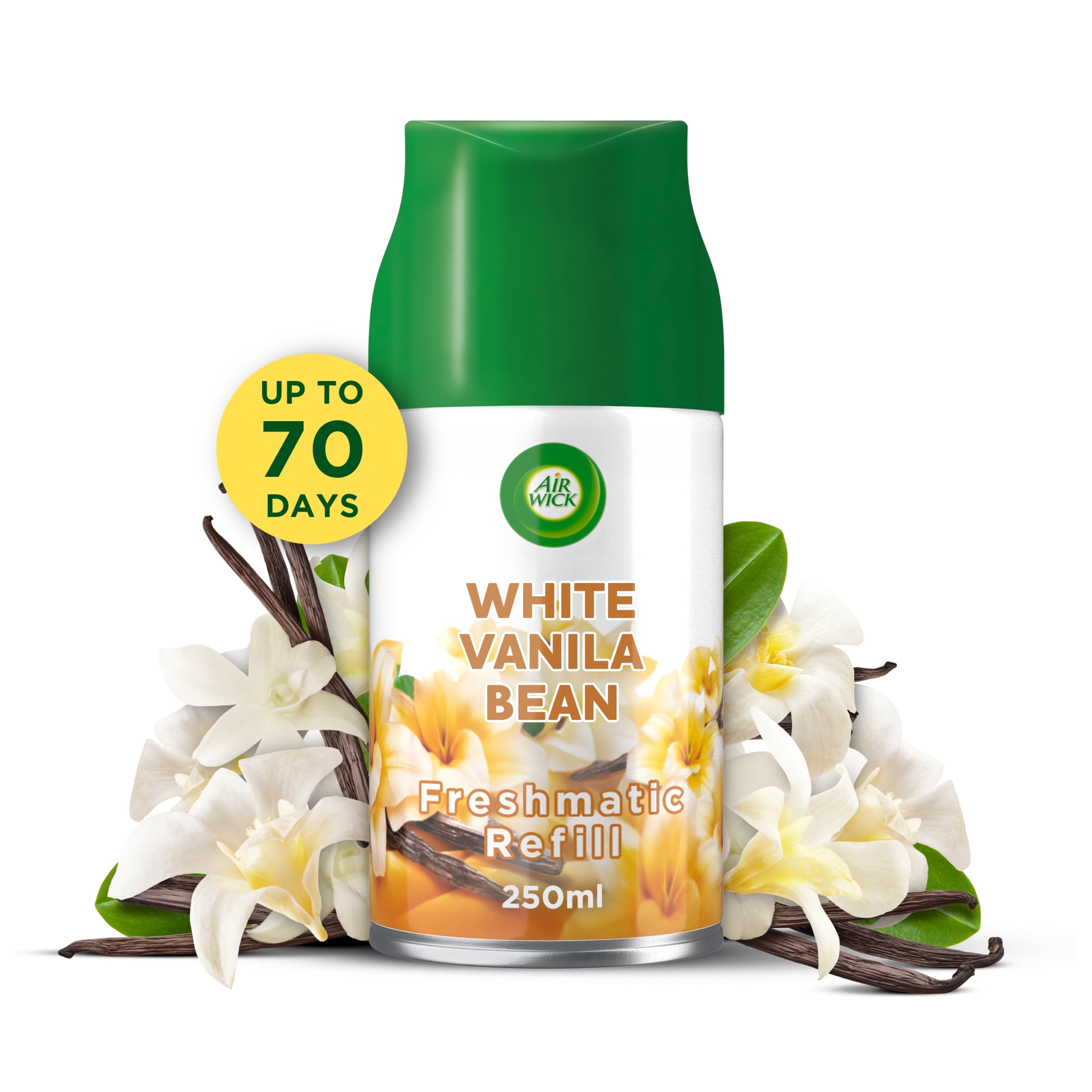 Air Wick Freshmatic Refill White Vanilla Bean Air Freshener 250ml