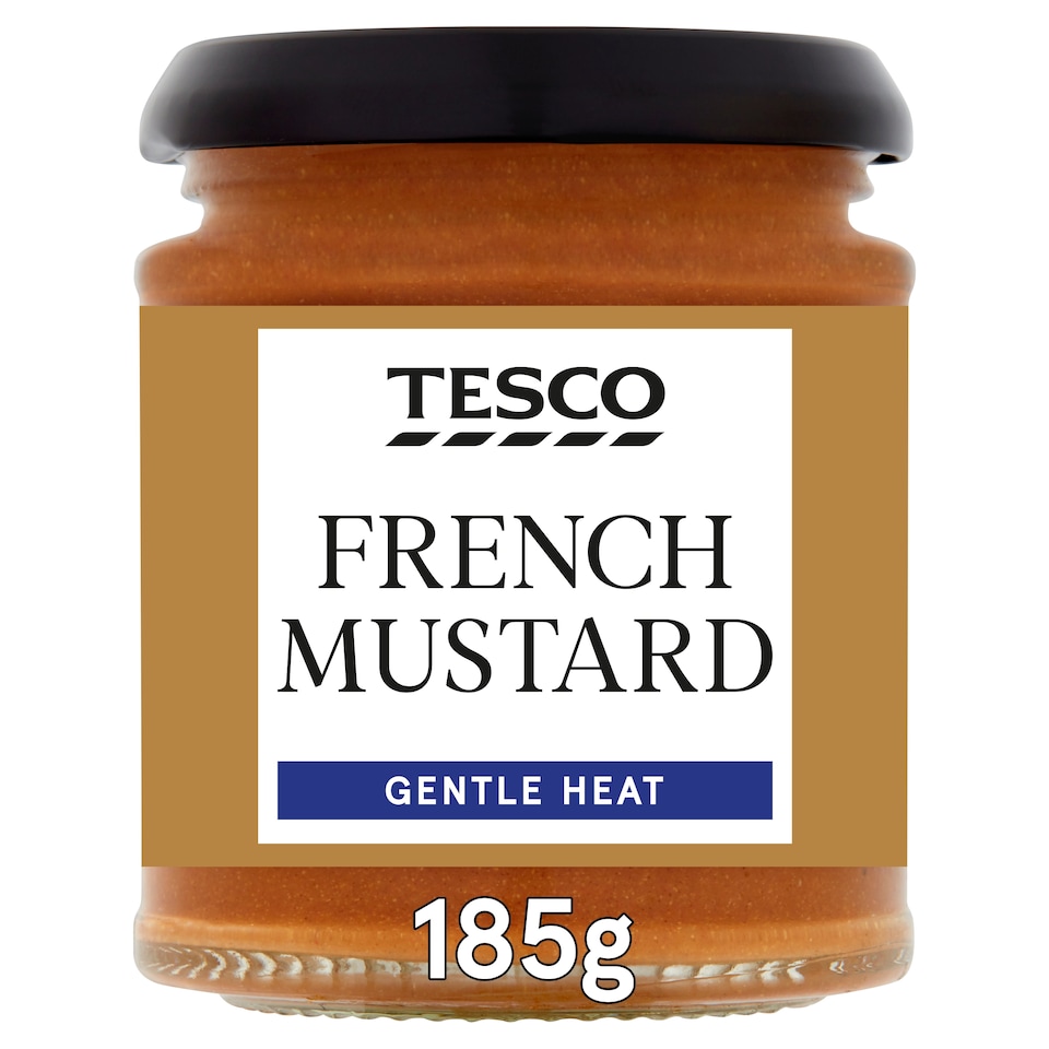 Tesco French Mustard 185G