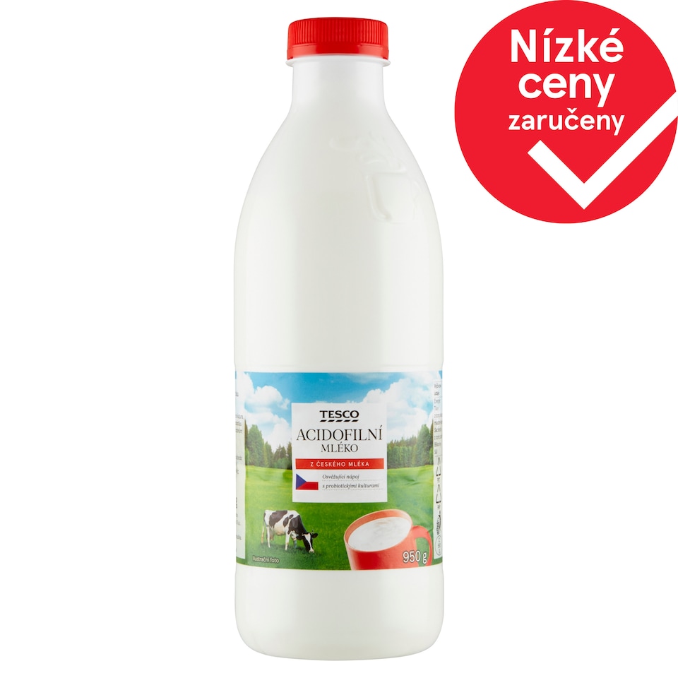 Tesco Acidofilní mléko 950g