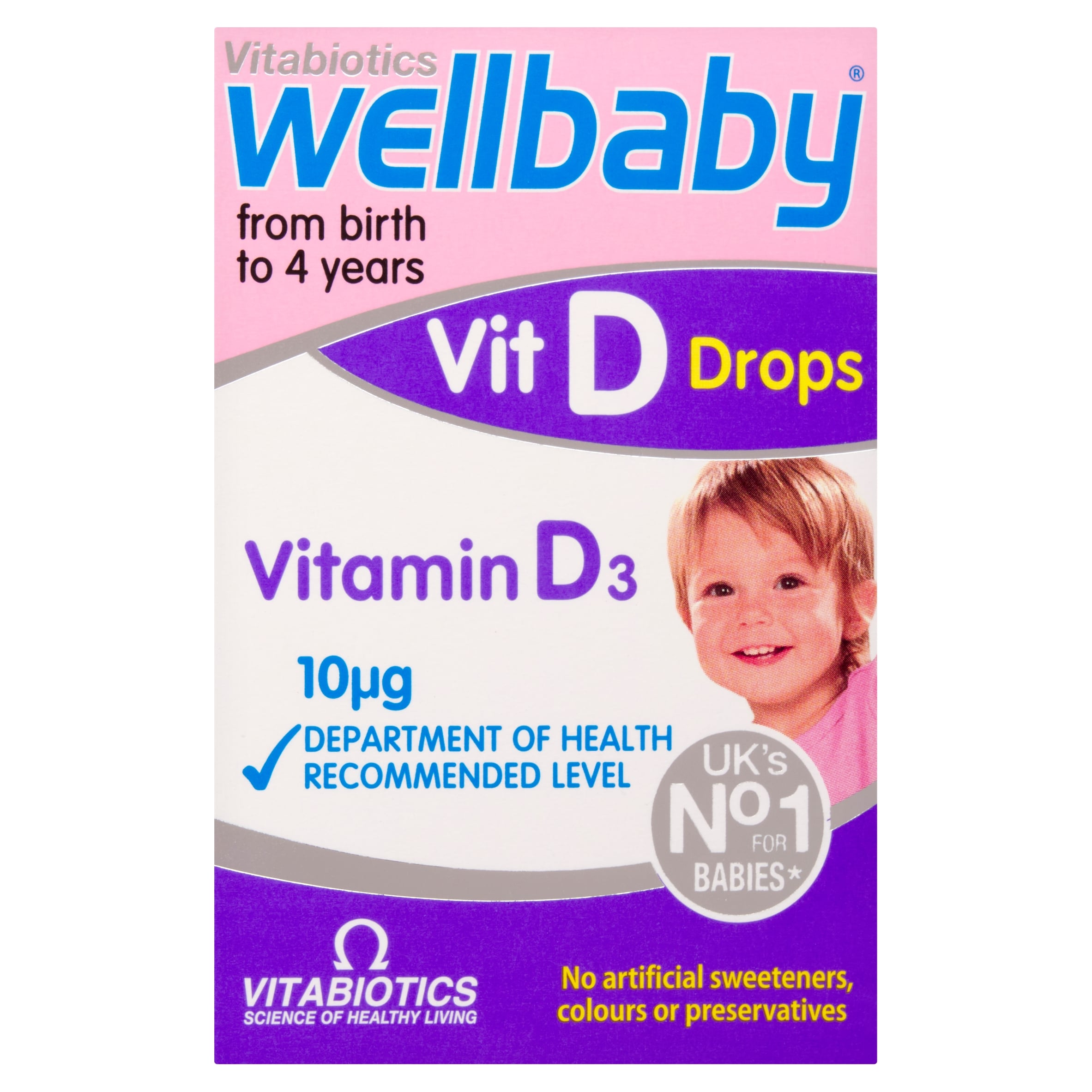Vitabiotics Wellbaby Vitamin D Drops 30ml