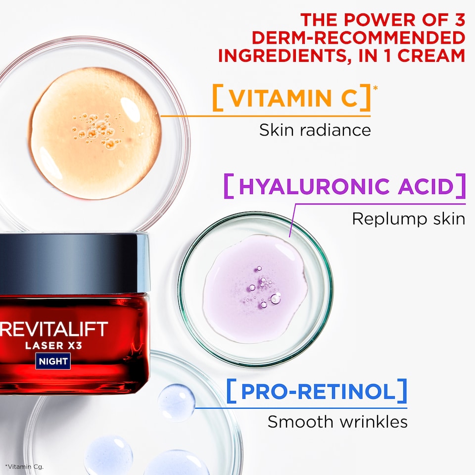 image 1 of L'Oreal Paris Revitalift Laser Renew Night Cream 50Ml