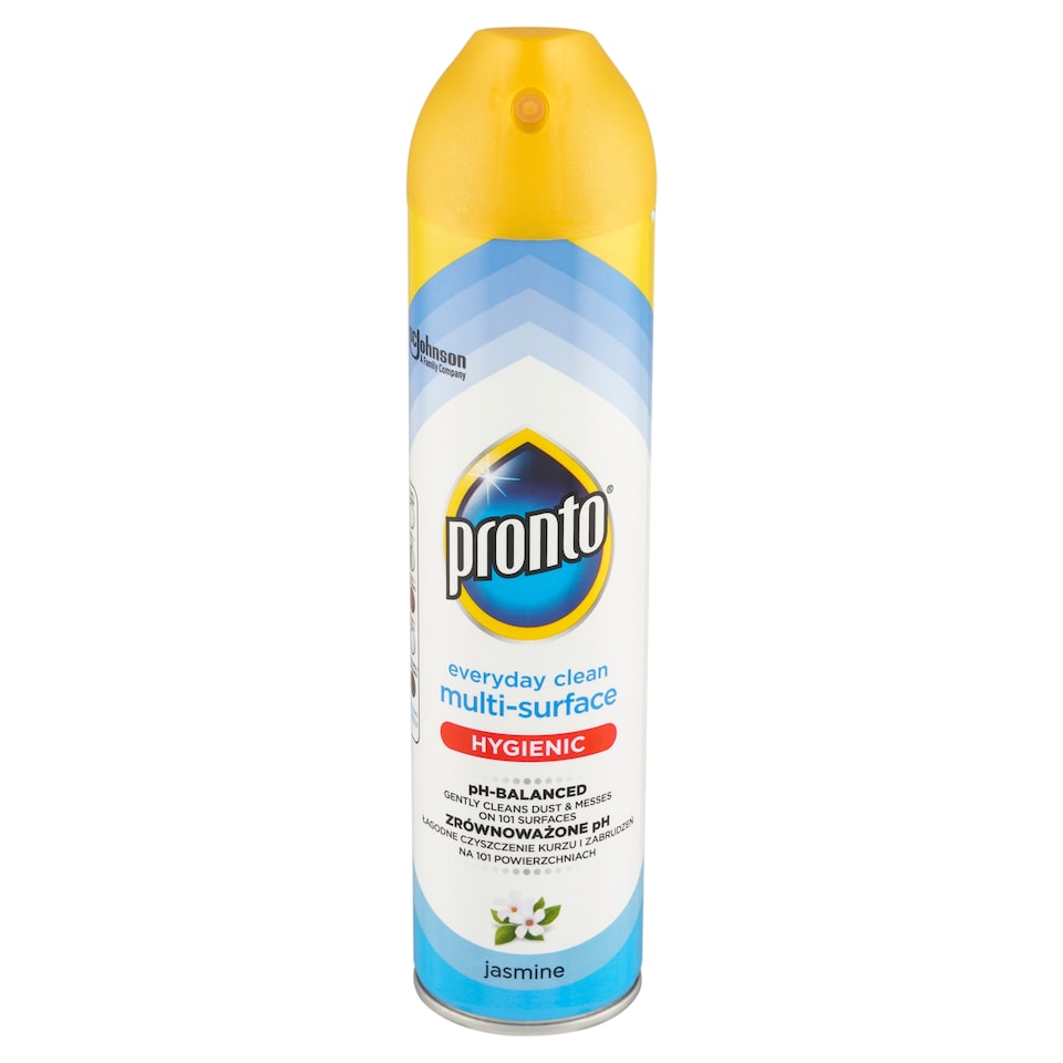 obrázok 1 z Pronto Everyday Clean Multi-Surface aerosól proti prachu jazmín 250 ml