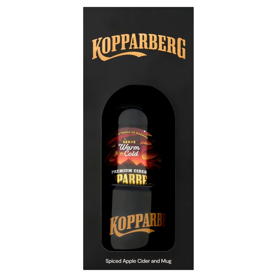 Kopparberg Spiced Apple 500ml and Mug