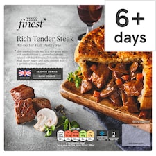 Tesco Finest Steak Pie 500g