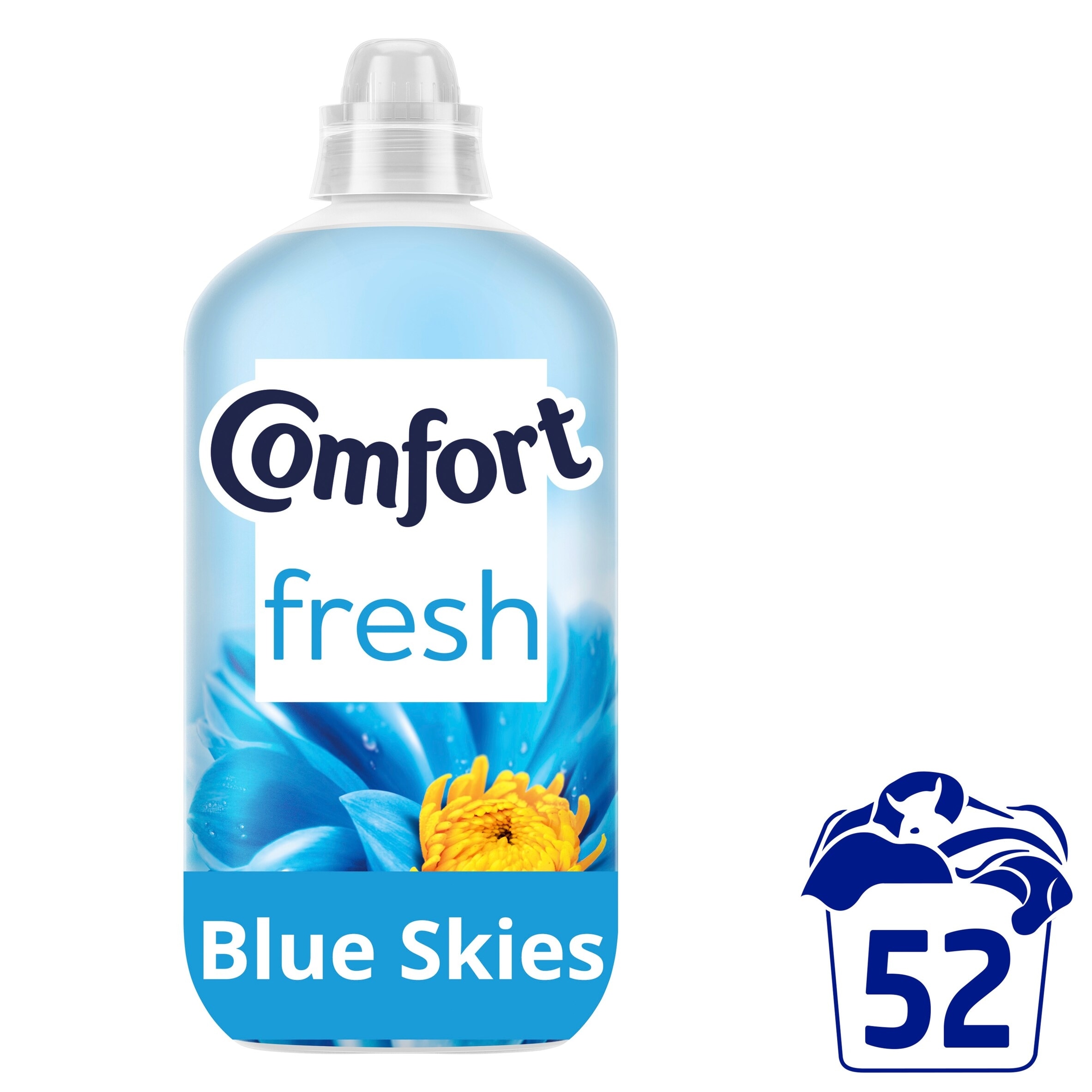 Comfort Fresh Fabric Conditioner Blue Skies 52 Washes 1560ml
