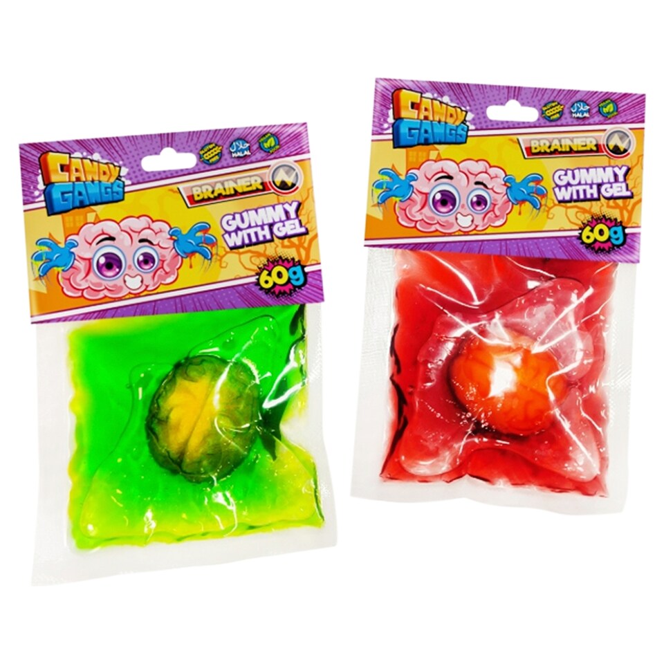 Candy Gangs FrankyHead Mixed-Fruit Flavoured Gummy Candy 60 g