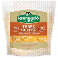 KERRYGOLD THREE CHEESE IRISH GRATED 200g