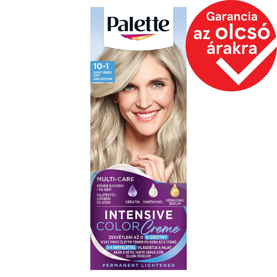 Palette Intensive Color Creme hajfesték 10-1 (C10) Sarki ezüstszőke  1. kép