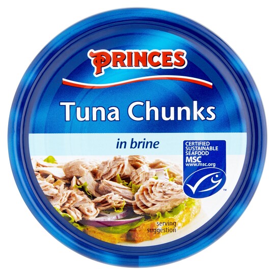 Princes Tuna Chunks In Brine 160G Tesco Groceries
