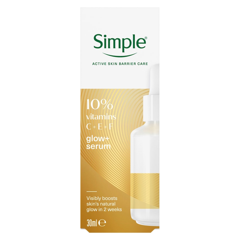 image 1 of Simple 10% Vitamins C+E+F Booster Face Serum 30Ml