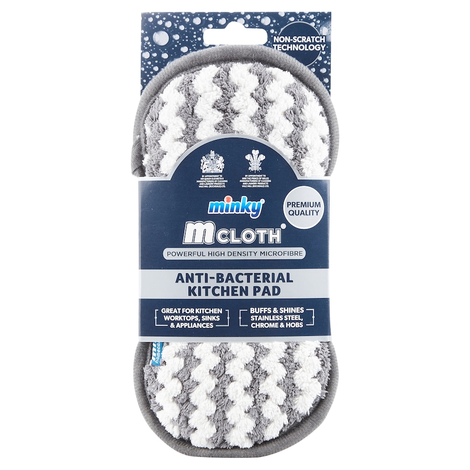 Minky M Cloth Anti-Bacterial Kitchen Cleaning Pad