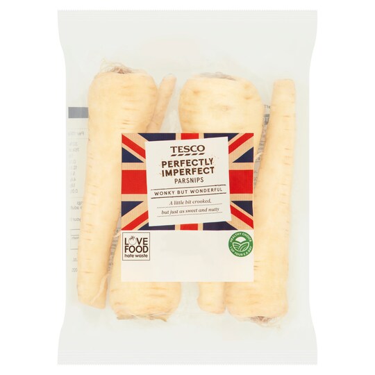 Perfectly Imperfect Parsnips 500G Tesco Groceries