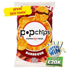 Popchips Barbeque Sharing Crisps 85g
