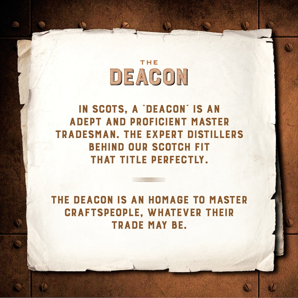 image 1 of The Deacon Blended Scotch Whisky 700ml