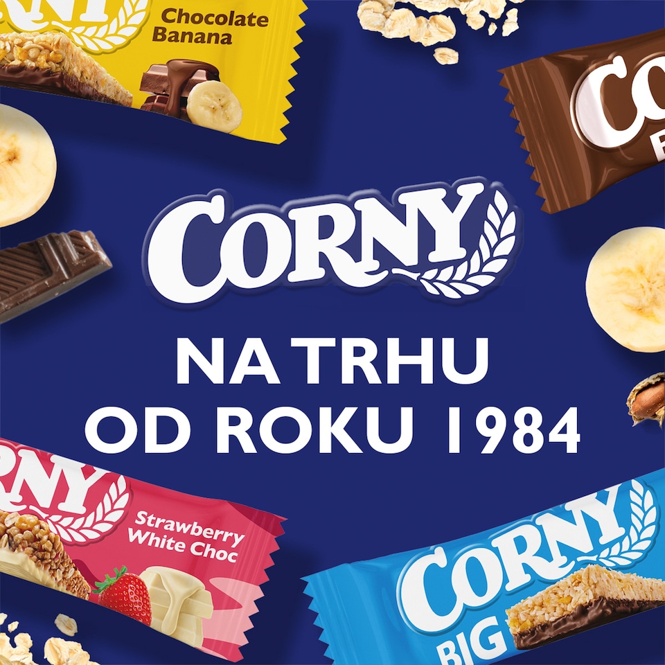 Obrázek 1 pro produkt CORNY Crunch & Cream Čokoláda 35g