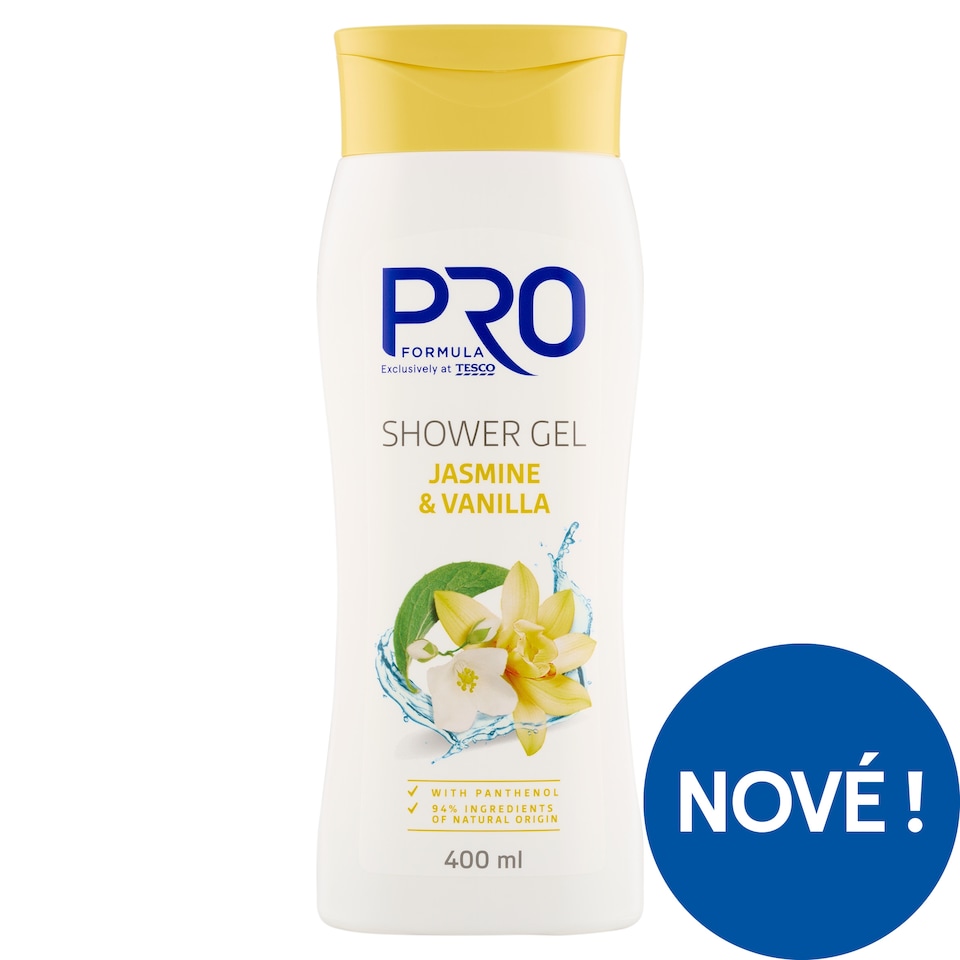 Pro Formula Jasmine & Vanilla Shower Gel 400ml