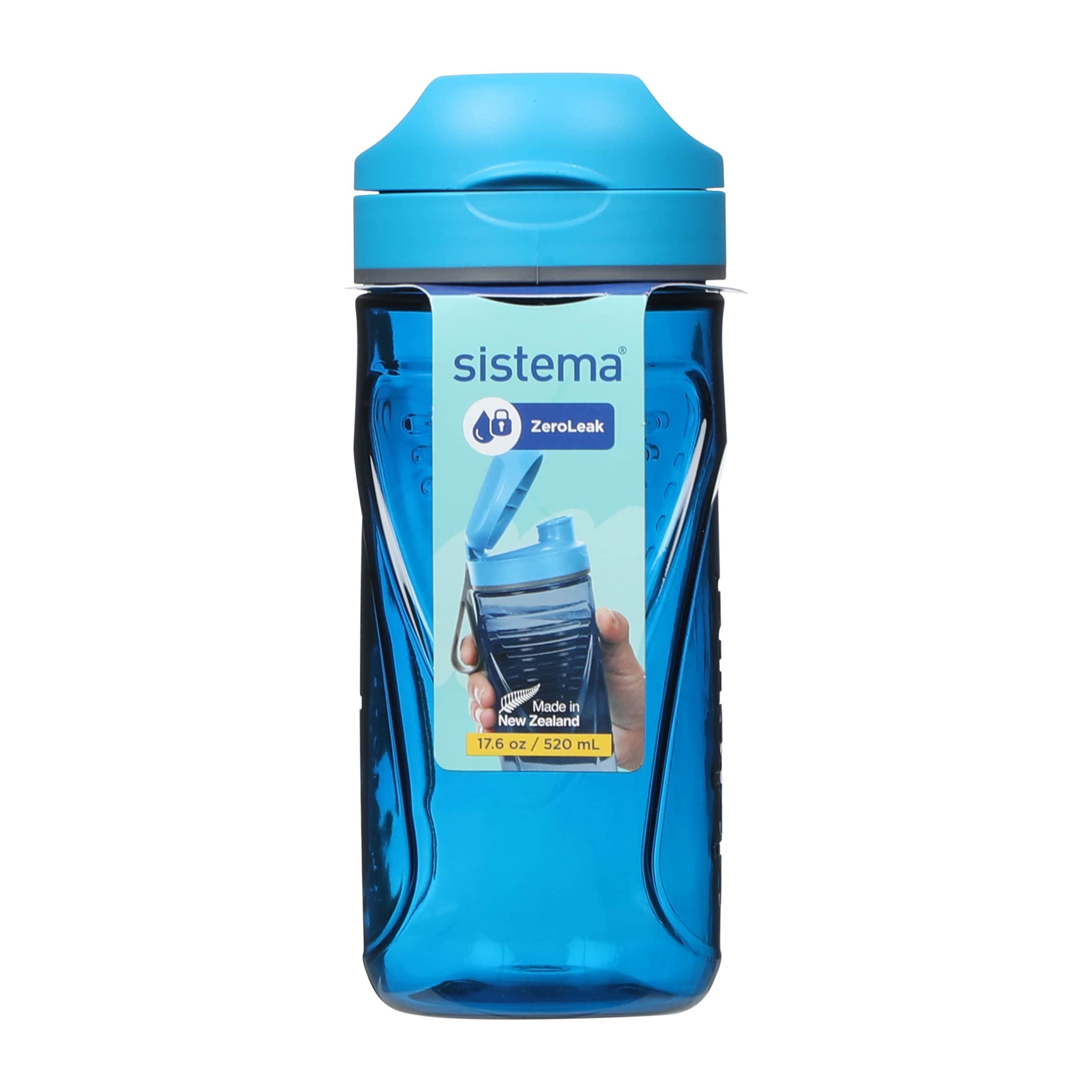 Sistema Hybrid Quick Chug Water Bottle Assorted 520ml