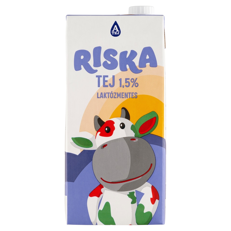 Riska UHT zsírszegény, laktózmentes tej 1,5% 1 l  1. kép