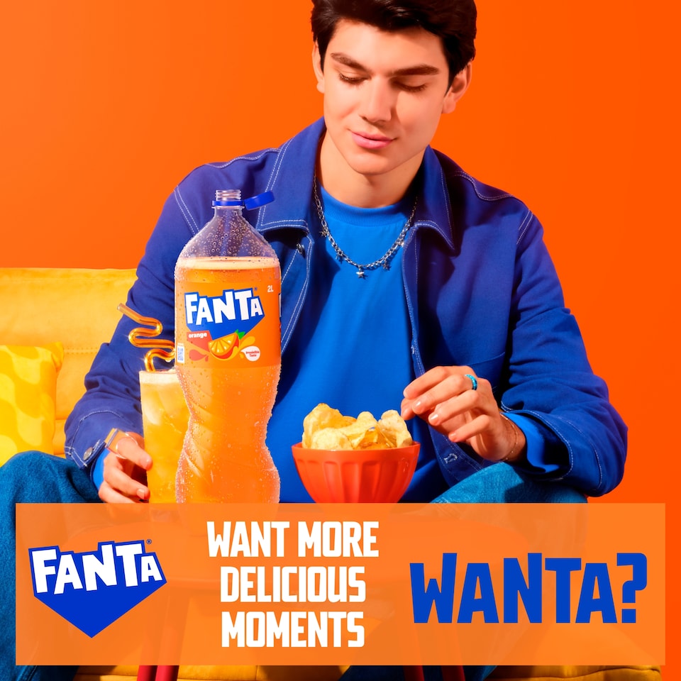 image 1 of Fanta Orange 1.25L