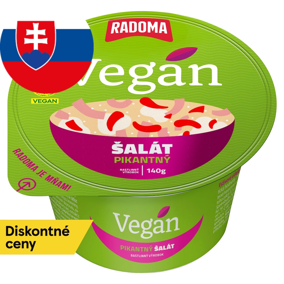 PRETO Radoma Vegan Spicy Salad 140 g