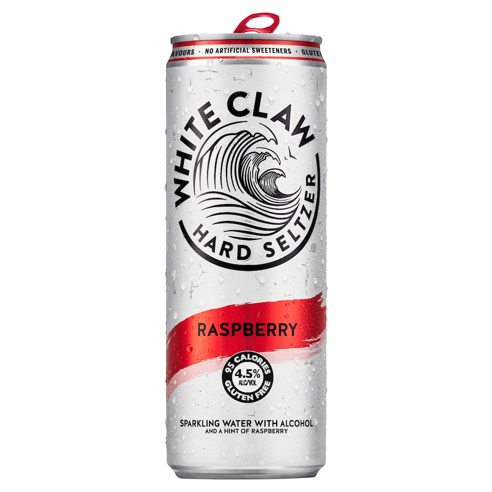 White Claw Hard Seltzer Raspberry 330ml