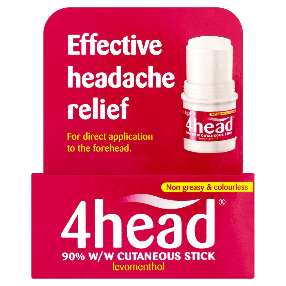 image 1 of 4head Headache Relief Treatment Stick 3.6g
