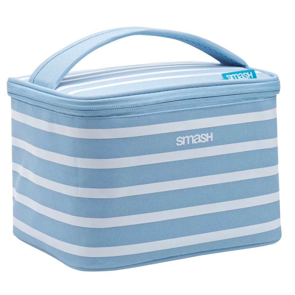 image 1 of Smash Blue Stripe lunch bag 