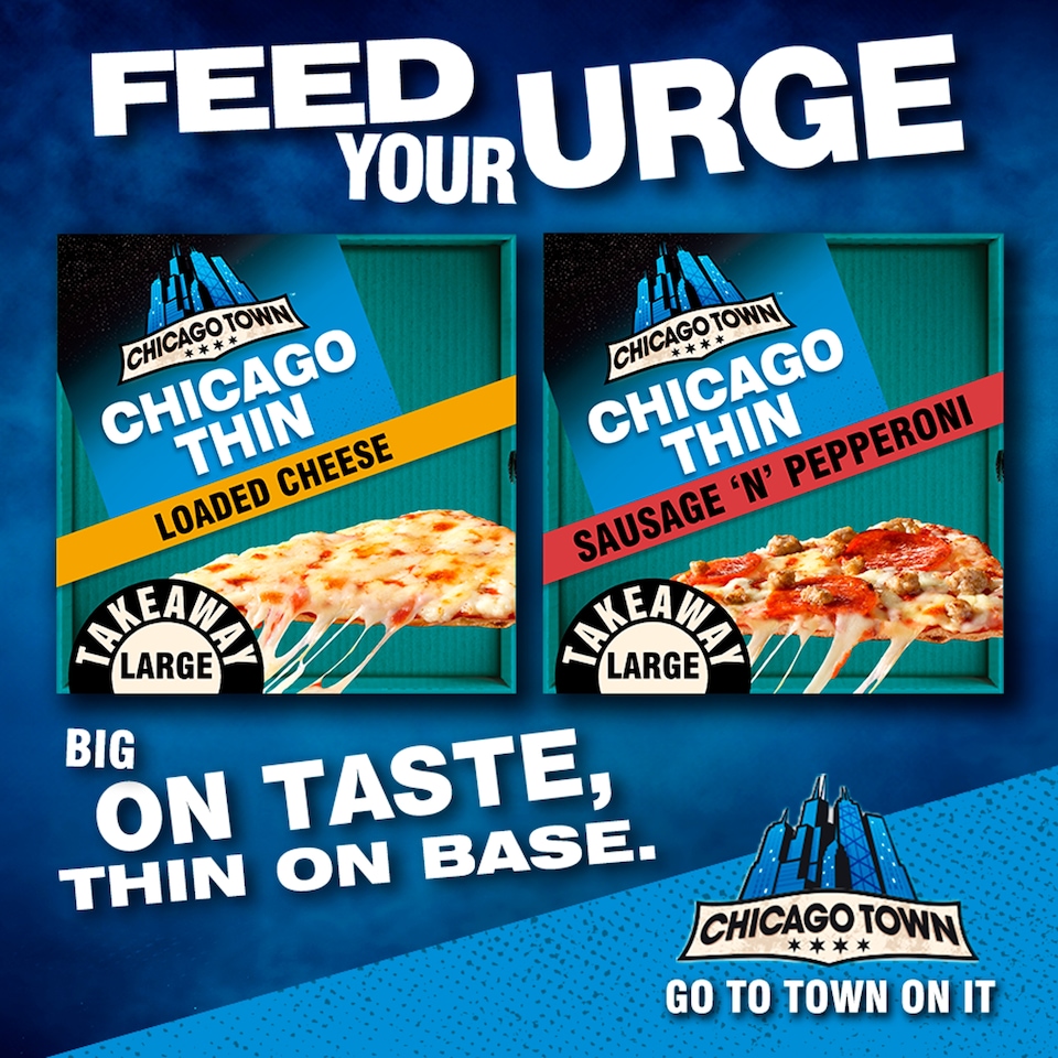 image 1 of Chicago Town Ultimate Chicago Thin Sausage & Pepperoni Large Pizza