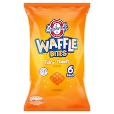 Seabrook Waffle Bites Cheesy Flavour 6 x 16g