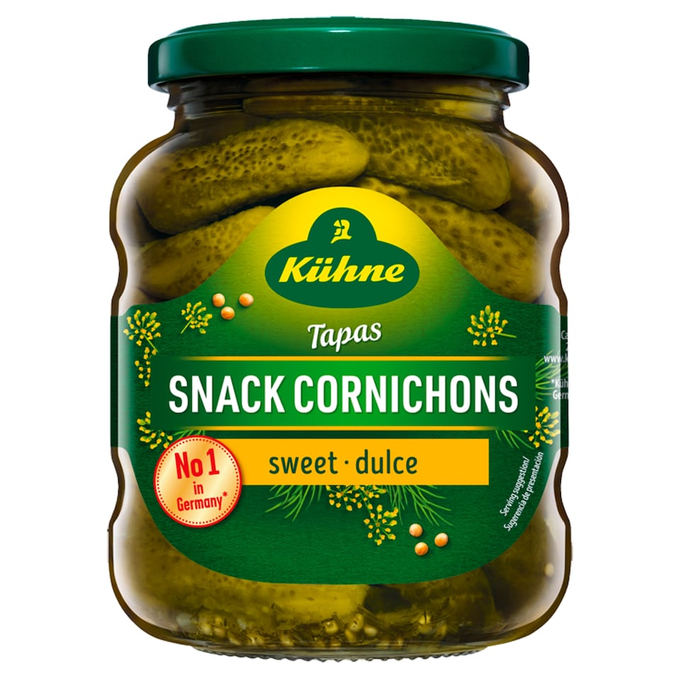 Khune Snack Cornichons Sweet 330G