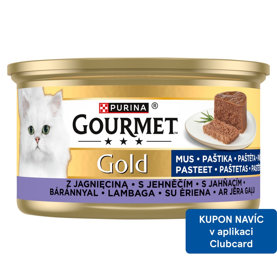 GOURMET Gold paštika s jehněčím 85g