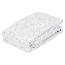 F&F Home Bedding Poly Cotton Printed Folk Fitted Sheet Single