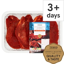 Tesco Mediterranean Pork Loin Steaks 600G