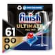 image 1 of Finish Ultimate All in One Regular 61 Dishwasher Tablets 786.9g