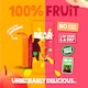 image 3 of BEAR Fruit Splits Sour Berry & Mango Multipack 5x20g