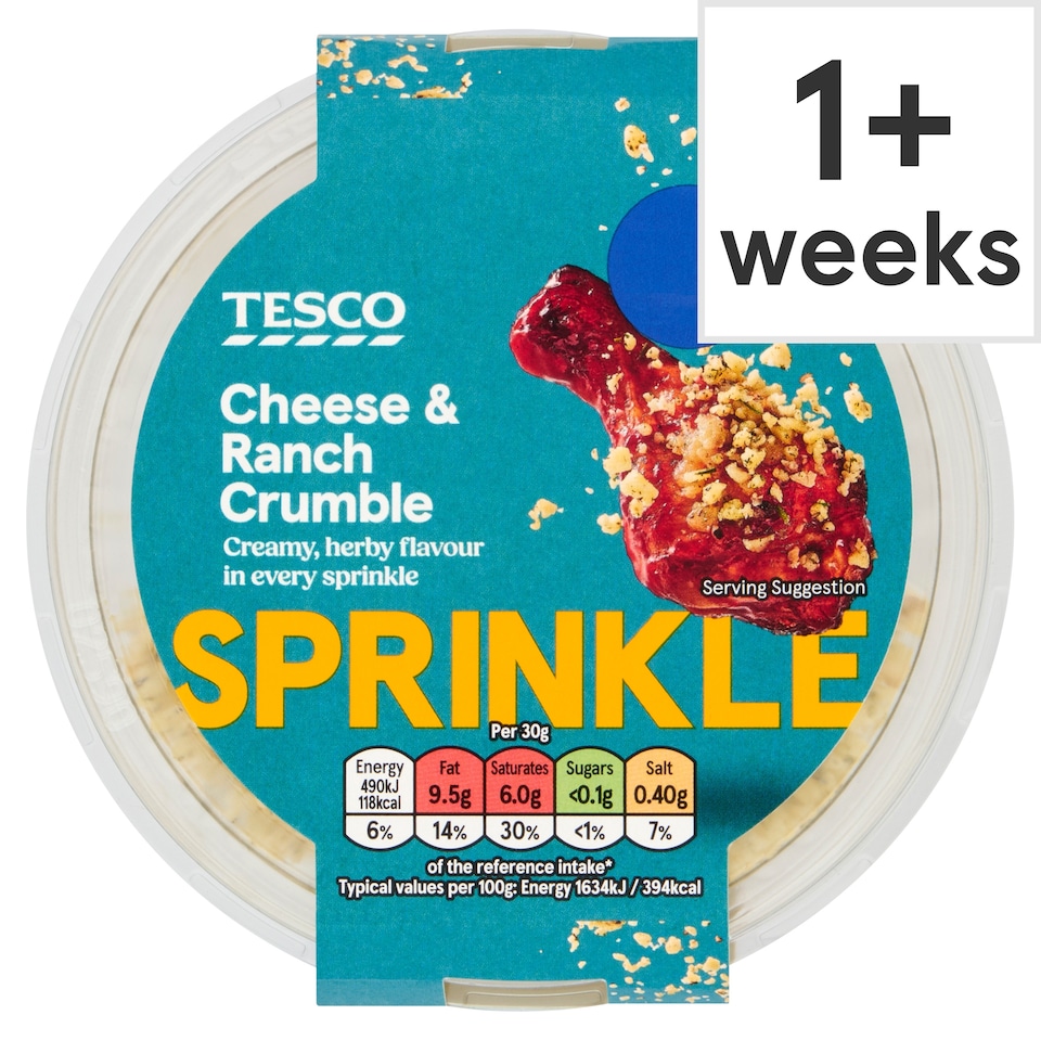 Tesco Cheese & Ranch Crumble 120g