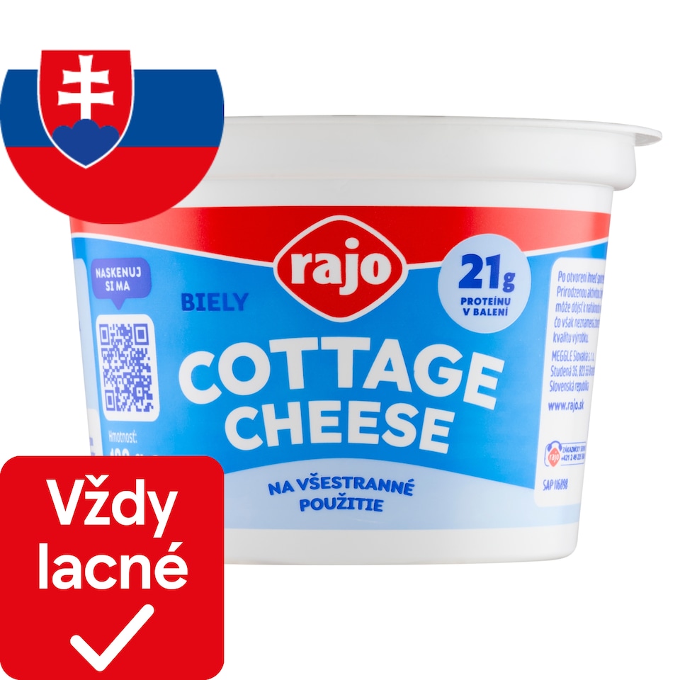 image 1 of Rajo Cottage Cheese White 180 g