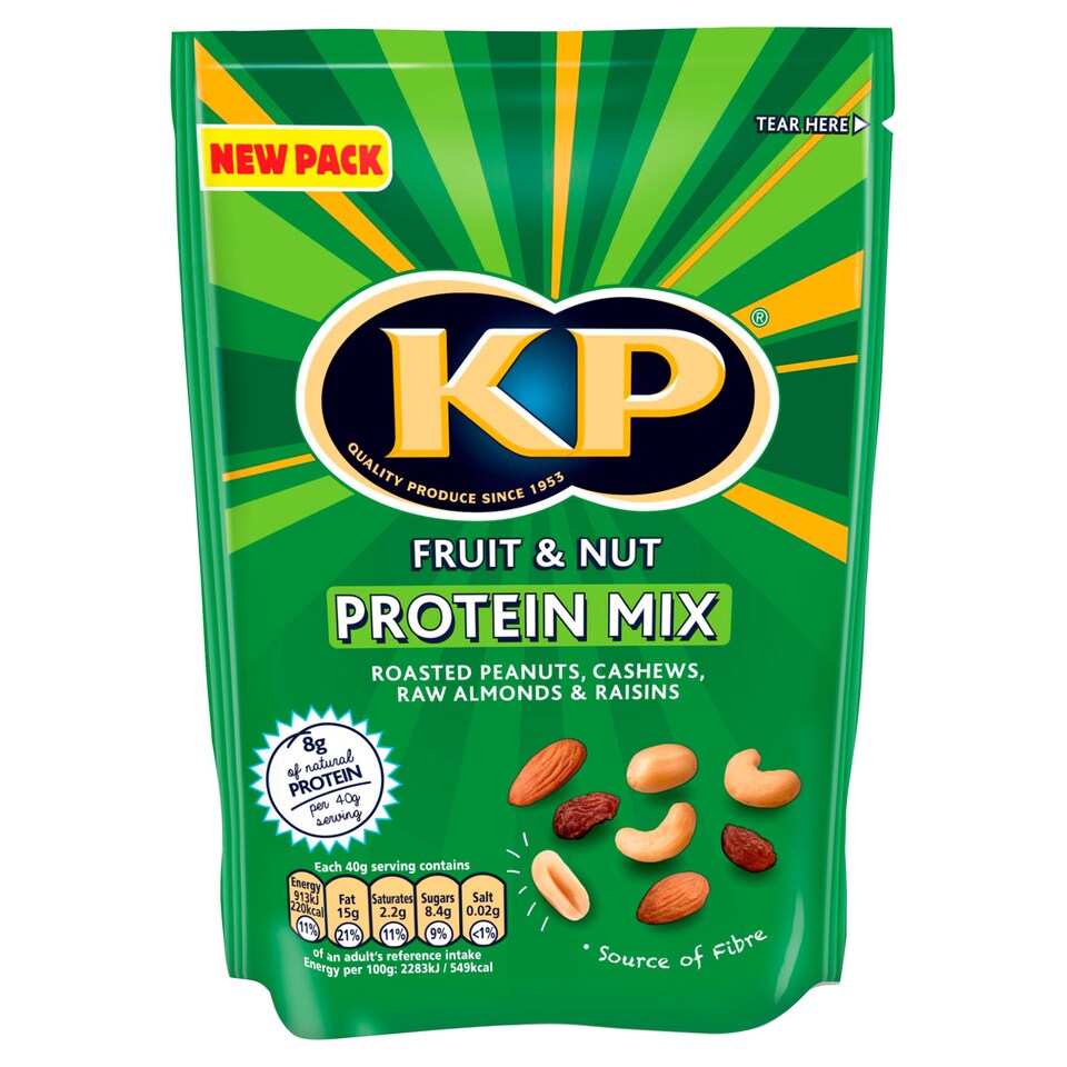 image 1 of Kp Nuts Fruit And Nut Mix Sharing Bag 120G
