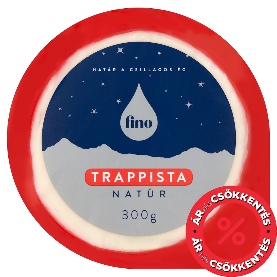 Fino Natúr Fat Semi-Hard Mini Trappist 300 g