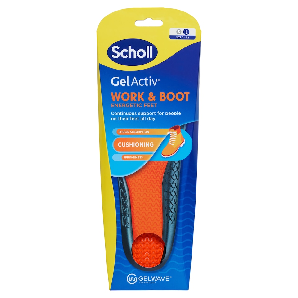 image 1 of Scholl Gelactiv Insole Work - Men